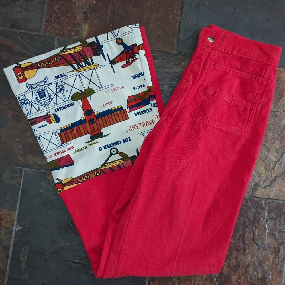 HIGH WAISTED FLARE pants bell bottoms S - Picture 5 of 10